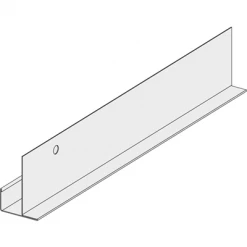 Knauf AMF Ossature Pour Plafonds Profil En F MF8W - Acier Galvanisé Laqué Blanc - Pour Panneau épaisseur 13 Mm - Longueur 3.20 M -Plâtrerie - Plafonds Soldes Boutique 1 39