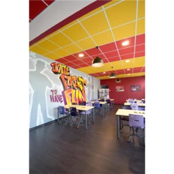 Rockfon Dalles De Plafonds Dalle De Plafond Acoustique Color-all à Bord Droit - Charcoal - 600MM X 600MM - ép.20MM -Plâtrerie - Plafonds Soldes Boutique 1 40