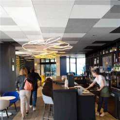 Rockfon Dalles De Plafonds Dalle De Plafond Acoustique Color-all à Bords X - Charcoal - 600MM X 600MM - ép.22MM -Plâtrerie - Plafonds Soldes Boutique 1 55