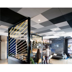 Rockfon Dalles De Plafonds Dalle De Plafond Acoustique Color-all à Bord Droit - Charcoal - 600MM X 600MM - ép.20MM -Plâtrerie - Plafonds Soldes Boutique 2 22