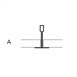 Placo Dalles De Plafonds Dalle De Plafond Dépolluante - Gyptone Activ'Air Quattro 20 à Bords A (droits) - 600MM X 600MM - ép.10MM