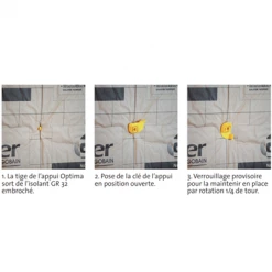 Isover Appui Intermédiaire Pour Doublage Appui Optima 2 - 120 Mm - Boîte De 50PCE 9 Isover Appui Intermédiaire Pour Doublage Appui Optima 2 - 120 Mm - Boîte De 50PCE -Plâtrerie - Plafonds Soldes Boutique appui3