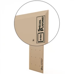 Placo Plaques Standards Plaque De Plâtre Spéciale Plafond - 4PRO BA13 - R.0.04m².K/W - 3M X 1.2M - ép.13MM -Plâtrerie - Plafonds Soldes Boutique autrevisuel 759555 1