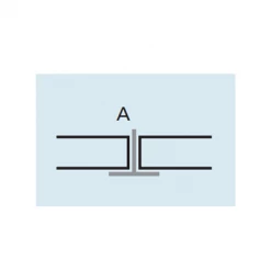 Rockfon Dalles De Plafonds Dalle De Plafond Acoustique Color-all à Bord Droit - Charcoal - 600MM X 600MM - ép.20MM -Plâtrerie - Plafonds Soldes Boutique bord a 1