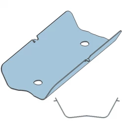 Éclisse De Raccordement Raccord éclisse Rallonge Gypso Pour Fourrures Rail Plaque De Plâtre 45/47 Mm - Boîte De 100