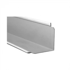 Knauf Ceiling Solutions Ossature Pour Plafonds Cornière De Rive MIE2024MC - Milieu Corrosif - Blanc - 3M X 20MM X 24MM