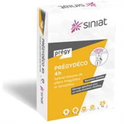 Siniat Enduits à Prise Rapide Enduit PRÉGYDÉCO 4H00