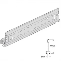 Knauf Ceiling Solutions Ossature Pour Plafonds Entretoise SILHOUETTE