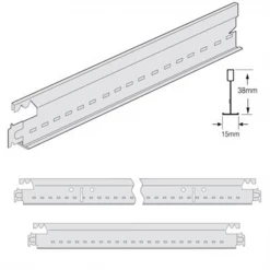 Knauf Ceiling Solutions Ossature Pour Plafonds Entretoise PRELUDE 15 TL