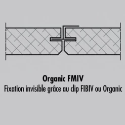 Knauf Dalles De Plafonds Dalle De Plafond ORGANIC MINERAL Pose Fixation Mécanique Invisible -Plâtrerie - Plafonds Soldes Boutique fixationfmiv 809599