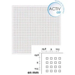 Placo Dalles De Plafonds Dalle De Plafond GYPTONE ACTIV'AIR QUATTRO 20 D2 -Plâtrerie - Plafonds Soldes Boutique gyptoneactivairquattro20d2 813397 1