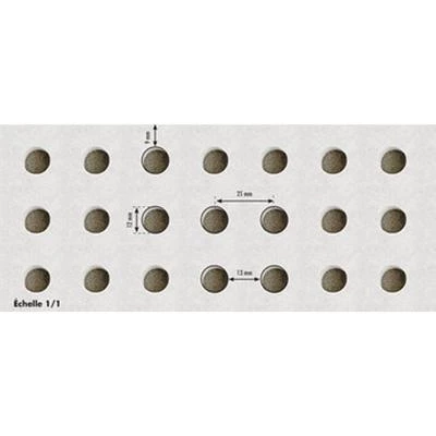 Knauf Dalles De Plafonds Dalle De Plafond DELTA 4 ROND 5 Knauf Dalles De Plafonds Dalle De Plafond DELTA 4 ROND – Image 3