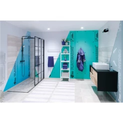 Plaques Hydrofuges Plaque De Plâtre Placomarine BA13 - 2.5M X 1.2M - ép. 12.5MM -Plâtrerie - Plafonds Soldes Boutique placomarine2