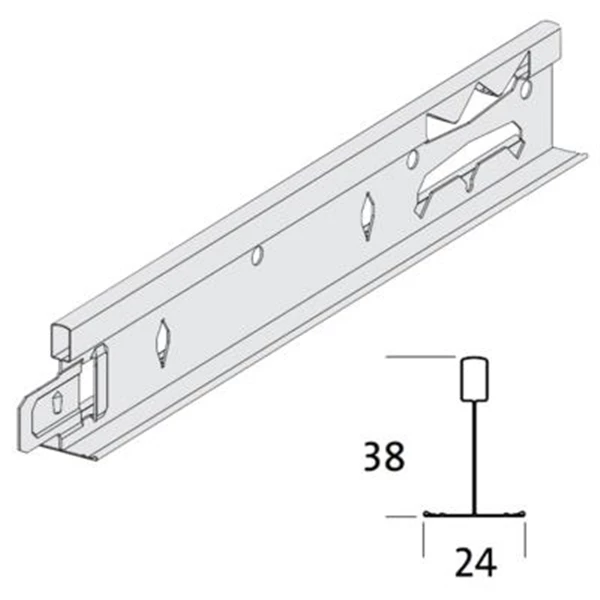 Plafométal Plafonds Démontables Porteur CLIP-ON T24 3 Plafométal Plafonds Démontables Porteur CLIP-ON T24