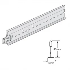 Knauf Ceiling Solutions Ossature Pour Plafonds Porteur PEAKFORM 15 Avec Clip Superlock