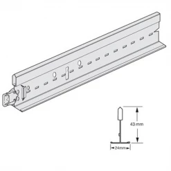 Armstrong Ossature Pour Plafonds Porteur PEAKFORM 24 - Milieu Non Corrosif