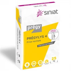 Siniat Enduits à Prise Rapide Enduit PRÉGYLYS 4