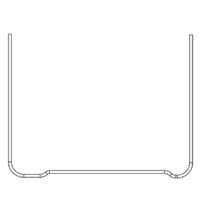 Ossatures Métalliques Rail 48 En Acier Galvanisé Gypso - 48MMx30MM - L.3M 3 Ossatures Métalliques Rail 48 En Acier Galvanisé Gypso - 48MMx30MM - L.3M – Image 2