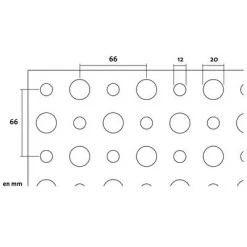 Placo Dalles De Plafonds Plaque RIGITONE ACTIV'AIR 12-20/66