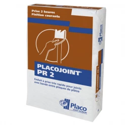 Enduits à Prise Rapide Enduit En Poudre Pour Jointoiement à Prise Rapide - Placojoint PR2 - Sac De 25 Kg