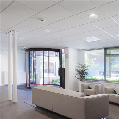 Eurocoustic Dalles De Plafonds Dalle De Plafond Tonga A 40 Mm - Blanc - 600MM X 600MM 3 Eurocoustic Dalles De Plafonds Dalle De Plafond Tonga A 40 Mm - Blanc - 600MM X 600MM