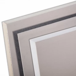 Knauf Panneaux De Doublage Mur Doublage Isolant Thermique Pour Murs - Polyplac D BA13+100 - R.3.15m².K/W - 2.6M X 1.2M - 100MM