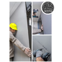 Plaques Haute Dureté Plaque De Plâtre SOLIDROC BA13 Siniat - 2,6M X 1,20M -Plâtrerie - Plafonds Soldes Boutique solidroc 20meo