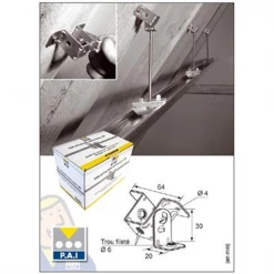 P.A.I Suspente Pour Plafond Attache Articulée 3D