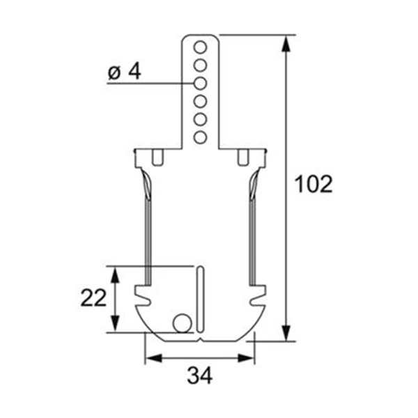 P.A.I Suspente Pour Plafond Suspente PHAR 3 P.A.I Suspente Pour Plafond Suspente PHAR