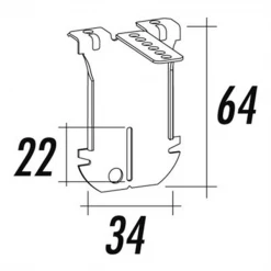 P.A.I Accessoires Plafonds Suspente PHAST