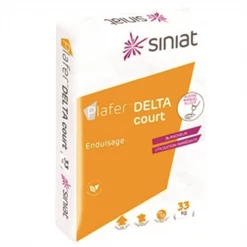 Siniat Plâtre Plâtre Allégé Pour Enduisage De Grandes Surfaces - Plafer Delta Court - Prise Contrôlée - Sac De 33 Kg