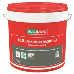 Ragréage Mural Enduit De Ragréage Mural En Pâte - 102 Lankomur Ragrépar Parexlanko - Seau De 25 Kg