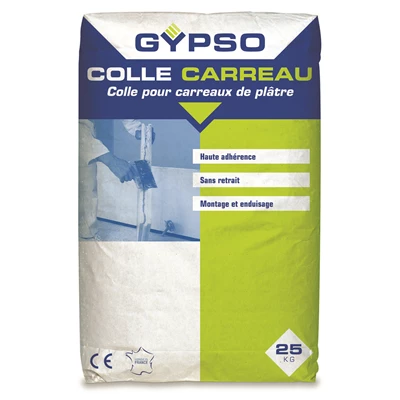 Mortier-colle Colle Pour Carreaux De Plâtre Haute Adhérence - Gypso - Sac De 25 Kg 4 Mortier-colle Colle Pour Carreaux De Plâtre Haute Adhérence - Gypso - Sac De 25 Kg – Image 2